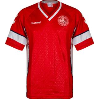 👉 Shirt XL rood Hummel Denemarken Thuis 1990-1992 - maat