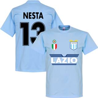 👉 Shirt blauw Lazio Roma Nesta 13 Team T-Shirt - Licht