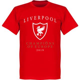 👉 Shirt XXL XL XS rood l m XXXXL s XXXL Liverpool Champions of Europe 2019 Logo T-Shirt - 5059067126852 5059067126845 5059067126838 5059067126869 5059067126876