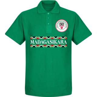 👉 Poloshirt groen Madagaskar Team Polo Shirt -