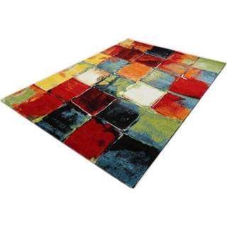 👉 Merinos Patchwork Vloerkleed Belis - 20739-110 - Multi - 80x150 cm
