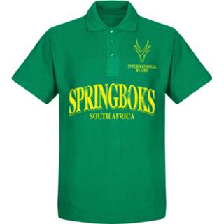 👉 S m l groen XL XXL Zuid Afrika Springboks Rugby Polo - 5059067159232 5059067159225 5059067159218 5059067159249 5059067159256