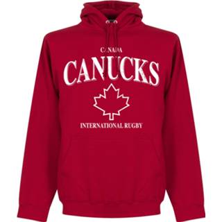 👉 Hoodie rood l m XXL s XL Canada Rugby - 5059067056692 5059067056685 5059067056678 5059067056708 5059067056715