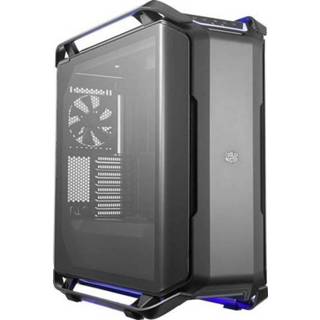 👉 Stoffilter zwart zilver Full Tower PC-behuizing Cooler Master Cosmos C700P Zwart, 3 voorgeÃ¯nstalleerde ventilators, Zijvenster, 4719512085028
