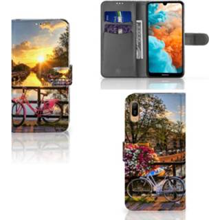 👉 Flipcover Huawei Y6 (2019) Flip Cover Amsterdamse Grachten 8720091846722