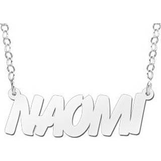 👉 Naamketting zilveren Names4ever Naomi Stijl