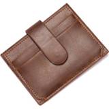 👉 Portemonnee coffee Men's Fashion Solid Color Short Wallet Durable Zipper Card Pack