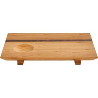 👉 Plank bamboe naturel sushi - 27x18x3cm 8716963067272