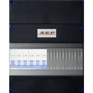 👉 Groepenkast SEP 3 aardlekautomaten B16 30mA + kookgroep aardlekautomaat 8718959012587