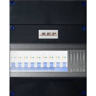 👉 Groepenkast SEP 6 aardlekautomaten B16 30mA + kookgroep aardlekautomaat 1F 8718959012648