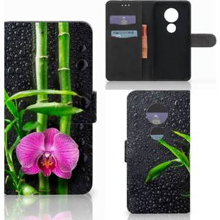 👉 Orchidee Motorola Moto E5 Play Hoesje 8718894540084