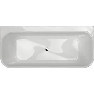 👉 Wit Xenz Taylor halfvrijstaand bad 180x80cm - mat