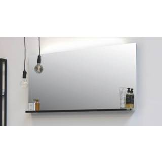 👉 Spiegel Riverdale met indirecte led boven- en onderverlichting - alu 1200x30mm (bxd)