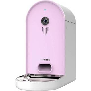 👉 Voederautomaat roze wit Dogness Smart-Cam-Feeder Roze, 1 stuks 843775108010