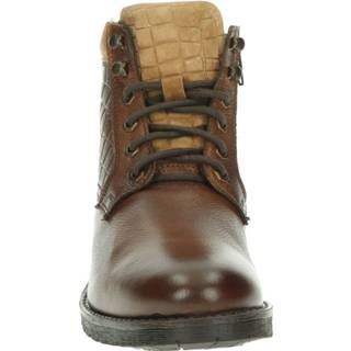 👉 Veterboots men cognac leer Nelson 8719796686245