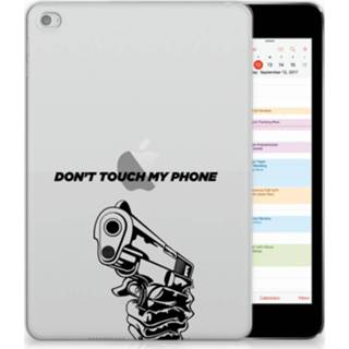 👉 Apple iPad Mini 4 | Mini 5 (2019) Print Case Gun Don't Touch My Phone