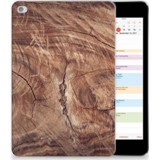 👉 Tablethoes silicone Apple iPad Mini 4 | 5 (2019) Tablet Hoes Tree Trunk 8720091626652