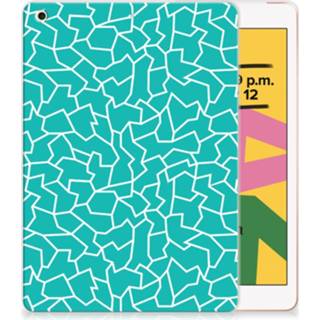 👉 Tablethoes blauw Apple iPad 10.2 (2019) Cracks Blue 8720091656369