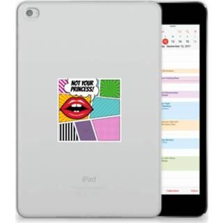 👉 Siliconen hoesje Apple iPad Mini 4 | 5 (2019) Leuke Hoes Popart Princess 8720091725058