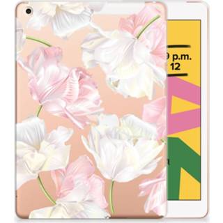 👉 Siliconen hoesje Apple iPad 10.2 (2019) Lovely Flowers 8720091733039