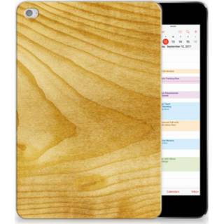👉 Tablethoes silicone hout Apple iPad Mini 4 | 5 (2019) Tablet Hoes Licht 8720091100718