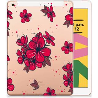 👉 Siliconen hoesje rood Apple iPad 10.2 (2019) Blossom Red 8720091147010