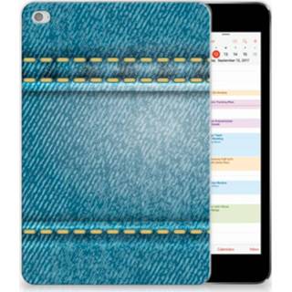 👉 Siliconen hoesje Apple iPad Mini 4 | 5 (2019) Leuke Hoes Jeans 8720091158122
