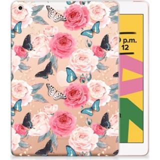 👉 Siliconen hoesje Apple iPad 10.2 (2019) Butterfly Roses 8720091212657