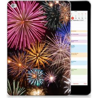 👉 Siliconen hoesje Apple iPad Mini 4 | 5 (2019) Leuke Hoes Vuurwerk 8720091215443