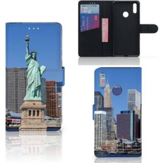 👉 Flipcover Huawei Y7 (2019) Flip Cover Vrijheidsbeeld 8720091337527