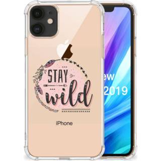 👉 Bumper hoesje Apple iPhone 11 Stevige Boho Stay Wild 8720091918672