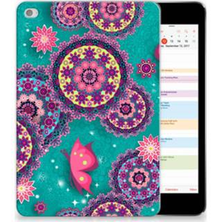 👉 Tablethoes Apple iPad Mini 4 | 5 (2019) Cirkels en Vlinders 8720091950986