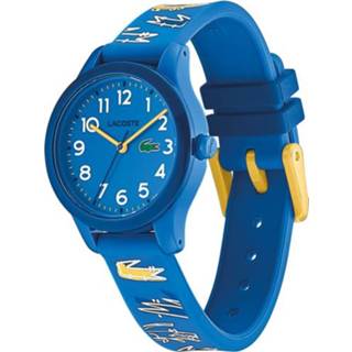👉 Horloge active kinderen blauwe Lacoste Kids met Decoratieve Horlogeband 7613272348379
