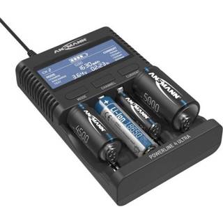 👉 Powerline adapter baby's Ansmann 4 Ultra Batterijlader NiCd, NiMH, Li-ion AAA (potlood), AA (penlite), C (baby), D (mono), 10440, 10500, 12500, 12650, 13500, 13650, 14500,