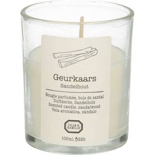 👉 Geurkaars active Geurkaars, sandelhout, 100 ml