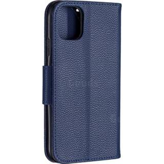 👉 Klassieke portemonnee zwart kunstleer Mobiq - Hoes iPhone 11 7106611033758