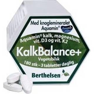 👉 Calcium Berthelsen Balance - Groente 180 tablets 5701629030243