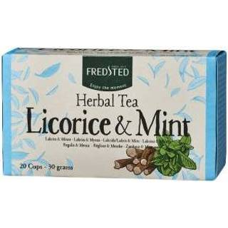👉 Sachet Fredsted Herbal Tea Licorice & Mint 20 sachets 5701182012373