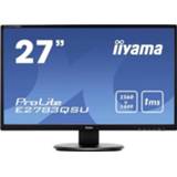 👉 Energielabel Iiyama ProLite E2783QSU-B1 LED-monitor 68.6 cm (27 inch) B (A++ - E) 2560 x 1440 pix WQHD 1 ms DVI, HDMI, DisplayPort, USB 3.0, Hoofdtelefoon (3.5 4948570114313