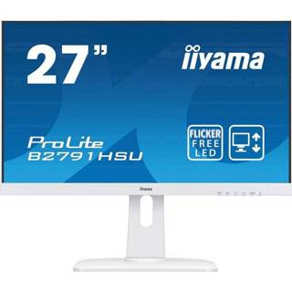 👉 Energielabel Iiyama B2791HSU-W1 LED-monitor 68.6 cm (27 inch) A+ (A++ - E) 1920 x 1080 pix Full HD 1 ms DisplayPort, HDMI, USB, VGA, Hoofdtelefoonaansluiting 4948570115556