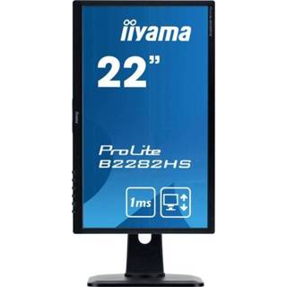 👉 Energielabel Iiyama ProLite B2282HS-B1 LED-monitor 55.9 cm (22 inch) B (A++ - E) 1920 x 1080 pix Full HD 1 ms DisplayPort, HDMI, VGA, Hoofdtelefoonaansluiting 4948570116539