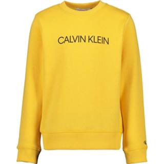 👉 Sweater katoen unisex geel 8719852054209