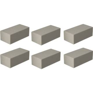 👉 Steekschuim grijs 6x steekschuim/oase droog gebruik 20 cm