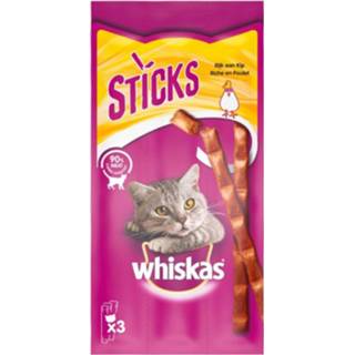 👉 Kattensnack Whiskas Sticks 18 g - Zalm 4008429123573 4008429123597 4008429123610