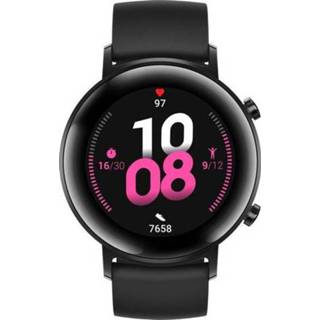 👉 Watch zwart HUAWEI GT 2 (42 mm) Smartwatch 6901443332359