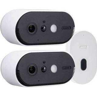 👉 WiFi IP-Bewakingscamera-set Met 2 cameras 1920 x 1080 pix ABUS Akku Cam PPIC90200 4003318879159