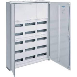 👉 Hager FWB73N Veldverdeler Opbouw, Inbouw, Deels verzonken Aantal groepen: 180 rijen: 15 3250612736980