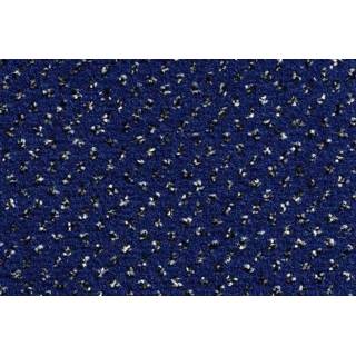 👉 Trapmaantje blauw stof Bergamo - 17 x 56 cm 8712088286772