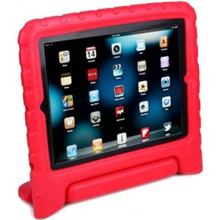👉 Handvat rood active Schokbestendige hoes met - iPad 2,3 en 4 8719638121842