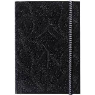 👉 Zwart Paseo Black Embossed Notebook A5 - Christian Lacroix 9780735350526